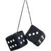 Best deal 🧨 SCA Fluffy Dice - Black With White Dots Or White With Black Dots 👍