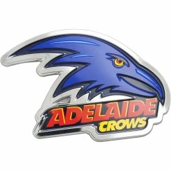 Best Sale ✔️ Adelaide Crows AFL Supporter 3D Chrome Logo ⌛
