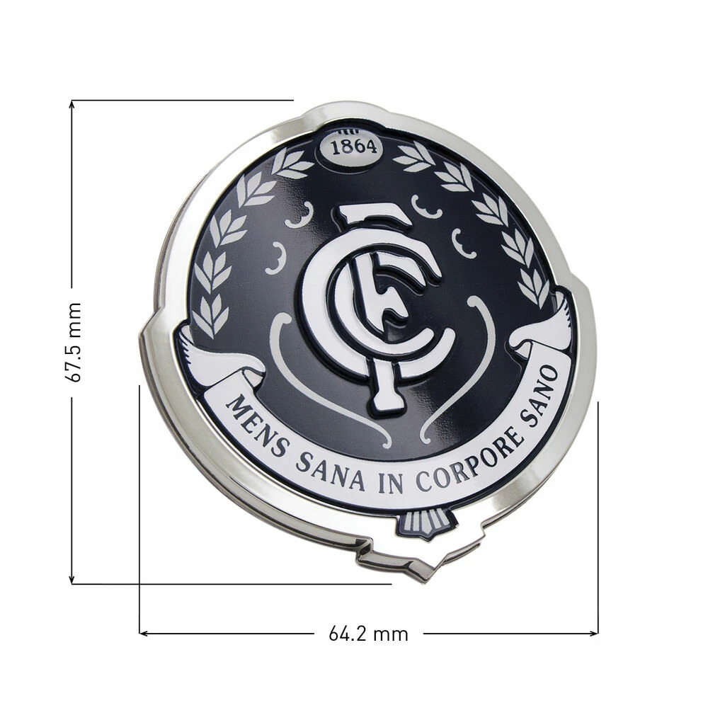 Budget ๐ Carlton Blues AFL Supporter 3D Chrome Logo ๐ 4 Budget ๐ Carlton Blues AFL Supporter 3D Chrome Logo ๐ - Image 2