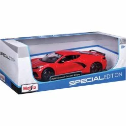 Best reviews of ⌛ Maisto Die Cast 2020 Corvette Sting Ray 1:18 Scale Model 🔥 -SCA - shop SCA 600266 01 hi res