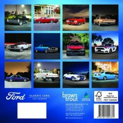 Deals 👏 Calendar Ford Classic Cars Mini 2021 ⌛ -SCA - shop SCA 603904 01 hi res