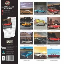 New 😉 Calendar Holden Classic Cars Square 2021 🎁 -SCA - shop SCA 603907 01 hi res