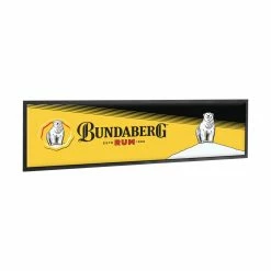 Brand new 🎁 Bundaberg Rum Bundaberg Black Stripes Bar Runner 👍