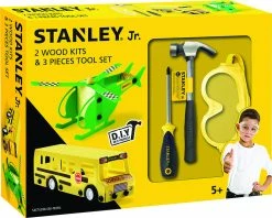 Buy 🥰 Stanley Jr Model & Tool Set BUS/HELICOPTER 🌟