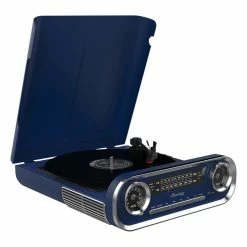 Discount 🛒 Brooklyn Retro Dash Turntable Blue ❤️ -SCA - shop SCA 618816 05 hi res