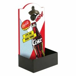 Hot Sale 😀 Coca-Cola Tin Bottle Opener With Tray 🥰