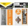 Brand new 🎉 NRL Wests ITAG Bumper Decals - Set Of 5 🛒 -SCA - shop SCA SPO3547330 hi res