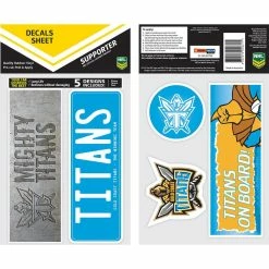 Coupon 🥰 NRL ITAG Bumper Decals - Set Of 5 ⭐