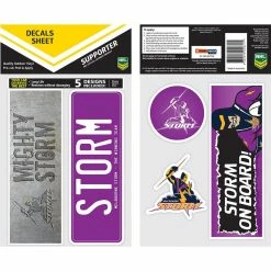 Budget ⭐ NRL ITAG Bumper Decals - Set Of 5 ✔️