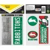 Promo 👍 NRL ITAG Bumper Decals - Set Of 5 👏 -SCA - shop SCA SPO3547337 hi res