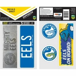 Promo 👍 NRL ITAG Bumper Decals - Set Of 5 💯