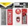 Promo 👍 NRL ITAG Bumper Decals - Set Of 5 🤩 -SCA - shop SCA SPO3547342 hi res