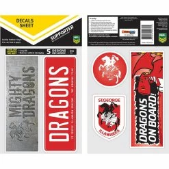 Promo 👍 NRL ITAG Bumper Decals - Set Of 5 🤩