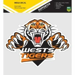 New 🔔 NRL Wests Tigers ITAG Mega Decal ⭐
