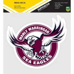 Top 10 🤩 NRL Sea Eagles ITAG Mega Decal 🛒