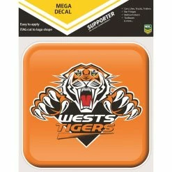 Outlet 👏 NRL Wests Tigers ITAG App Icon Mega Decal 🎁