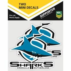 Outlet 🌟 NRL ITAG Mini Decals (2 Included) ❤️