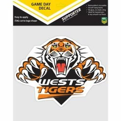 Buy 😍 NRL Wests Tigers ITAG Game Day Decal 🤩
