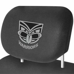 Best Sale 🔔 NRL Car Headrest Cover - Warriors, Pair, Suits Adjustable Headrests 🔔