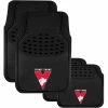 Cheapest 👍 AFL Floor Mats - Swans, Combo Rubber/Carpet, Black, Set Of 4 👍 -SCA - shop SCA SPO7557807 hi res