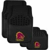 Wholesale 😀 NRL Floor Mats - Broncos, Combo Rubber/Carpet, Black, Set Of 4 🎉 -SCA - shop SCA SPO7635161 hi res