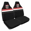 Best Sale 🥰 AFL Seat Covers - St Kilda, Built-In Headrests, Size 60 Front Pair 😀 -SCA - shop SCA SPO7635173 hi res