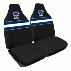 Wholesale ✔️ AFL Seat Covers - Geelong, Front, Universal Size 60 ✔️