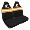 Buy 👍 AFL Seat Covers - Greater Western Sydney, Built-In Headrests, Size 60 Front Pair ❤️ -SCA - shop SCA SPO7635243 hi res